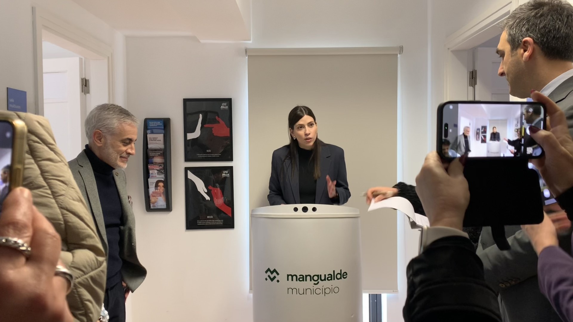 Abertura do Gabinete de Apoio à Vítima de Mangualde